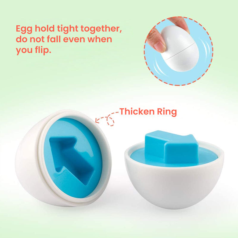 BowLift | Cognitive Development Geometric Eggs