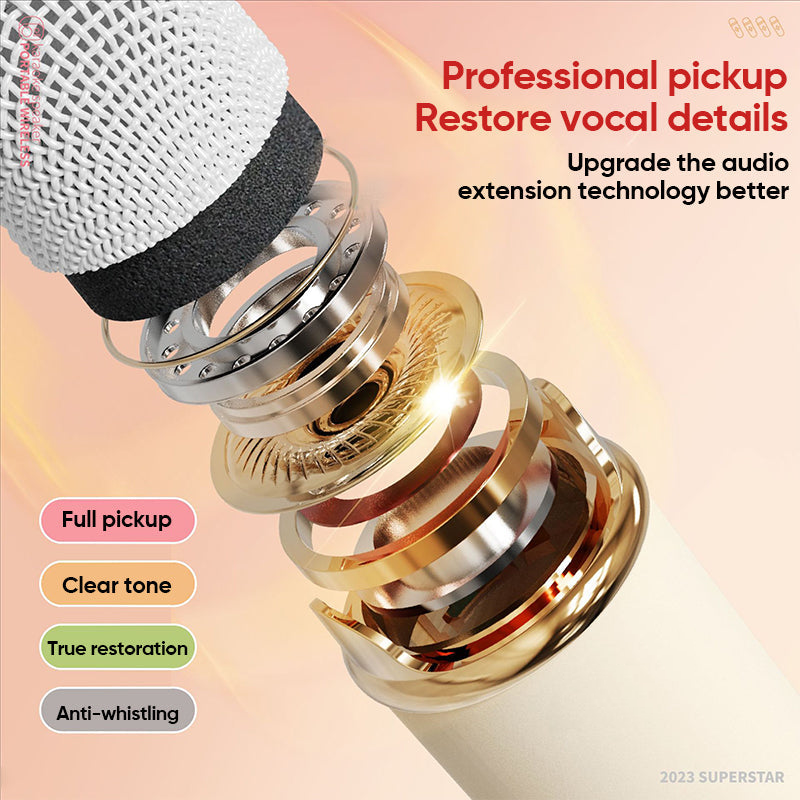 BowLift | Portable Bluetooth speaker with wireless microphone