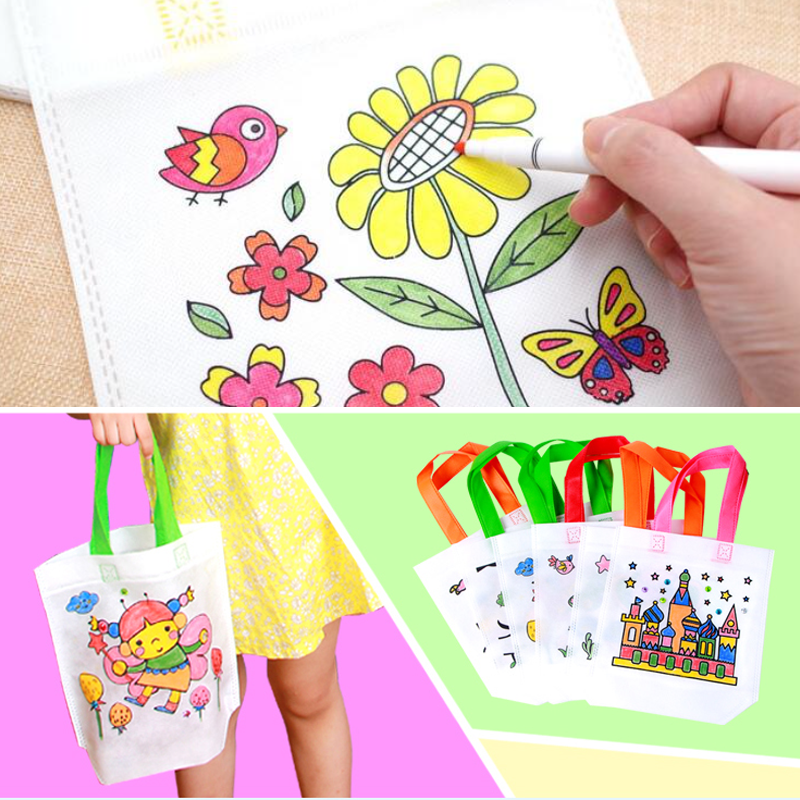 BowLift | DIY Painting Nonwoven Bag for Children