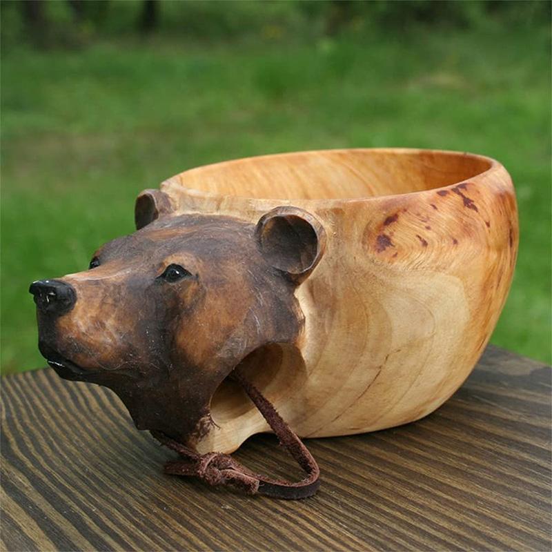 BowLift | Animal Outdoor Wooden Cup
