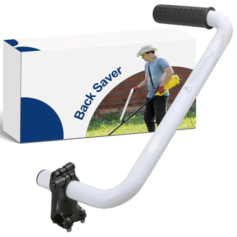 BowLift | Ergonomic Weed Killer Handle Extension Brush Cutter Trimmer Handle
