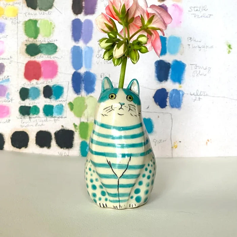 BowLift | Dotted Cat Vase