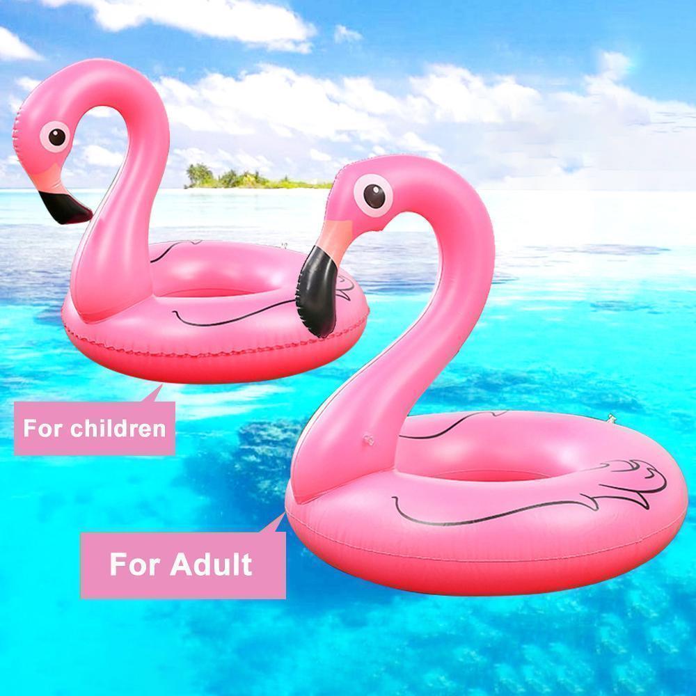 BowLift | Inflatable Flamingo Pool Swimming Ring