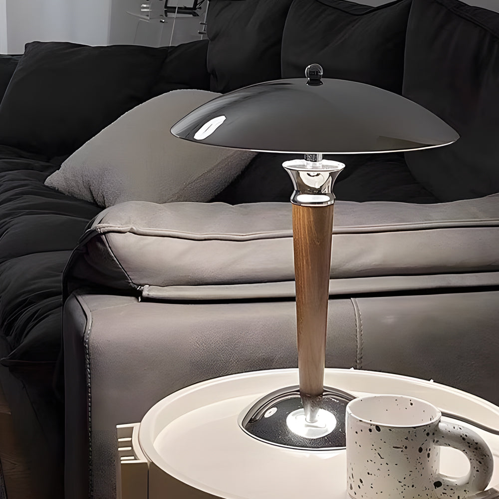 BowLift | Retro Paquebot Mushroom Table Lamp with Dimming Function