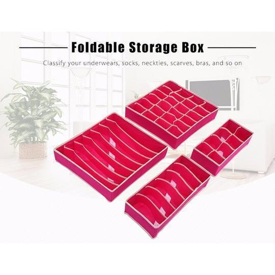 BowLift | Foldable Closet Underwear Organizer(4 pics/1 Set)
