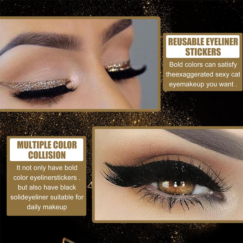 BowLift | Reusable Eyeliner and Eyelash Stickers (4 Pairs)