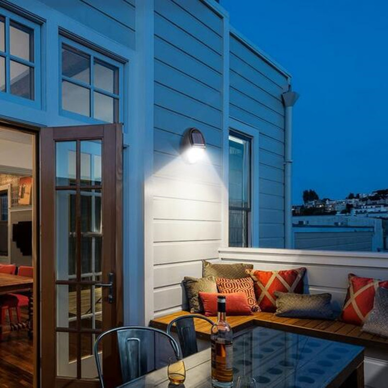 BowLift | Solar LED Wall Lamp for Outdoor – Weatherproof, Energy-Saving and with Motion Sensor