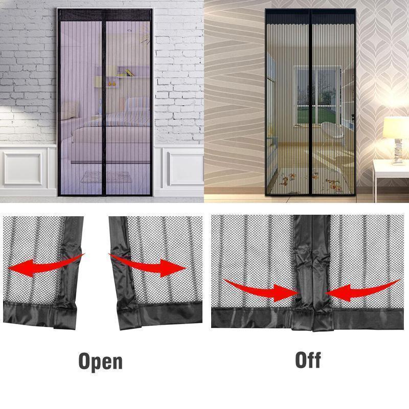BowLift | Magnetic Fly Screen Door with Continuous Hook and Loop Fastener