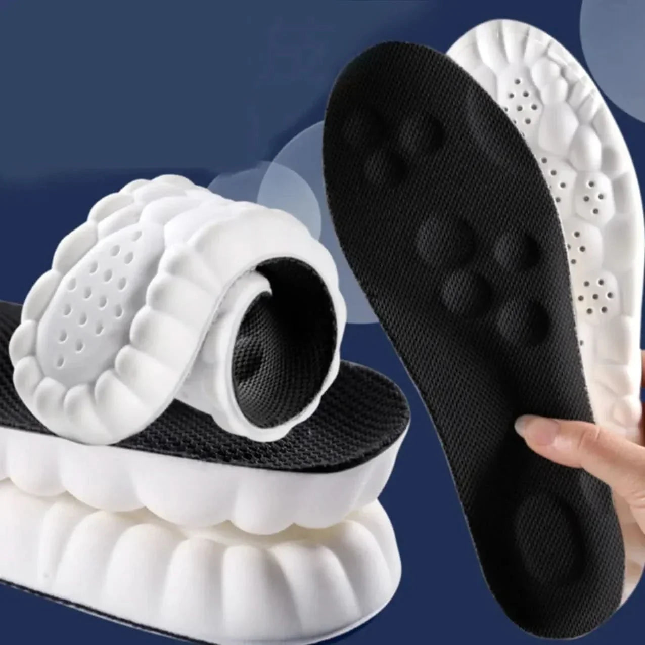 BowLift | Breathable Shock-Absorbing Walking Comfort Insoles