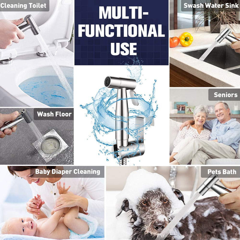 BowLift | 304 stainless steel toilet spray gun set