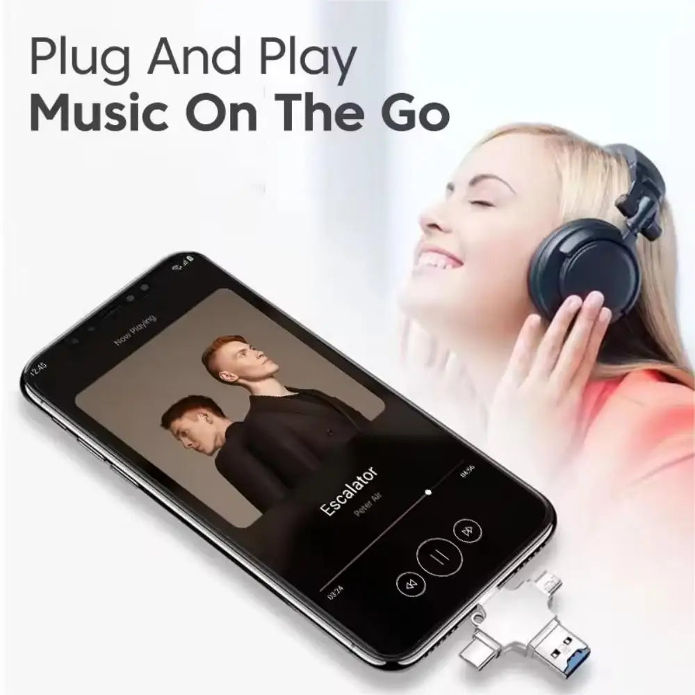 BowLift | 4 In 1 Flash Drive Card Reader