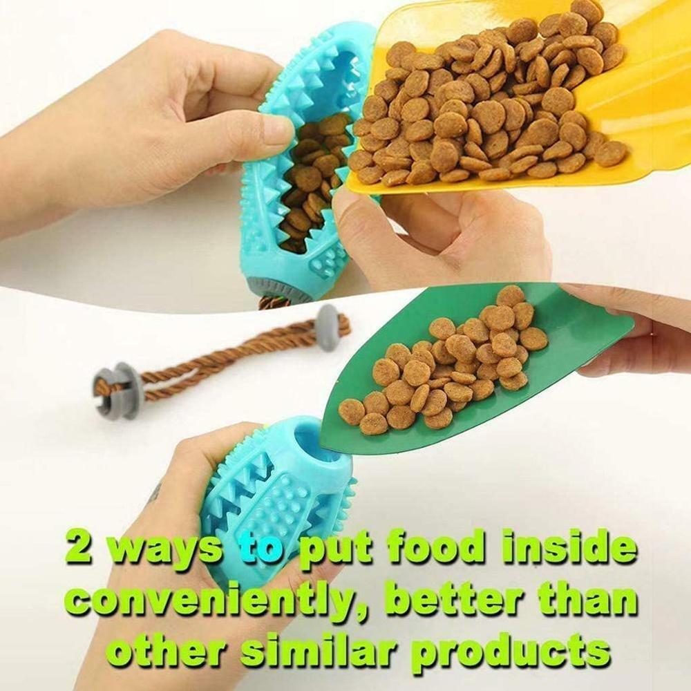 BowLift | Dog Bite Toy Interactive food leaker toy with Suction Cup