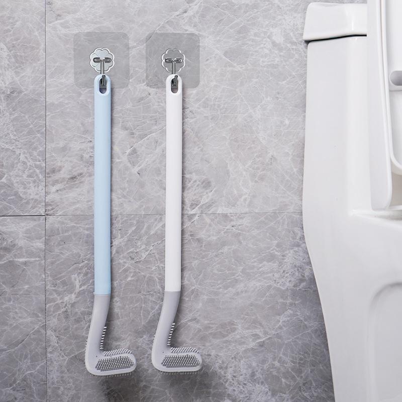 BowLift | Longer Handle Flexible Silicone Golf Toilet Brush