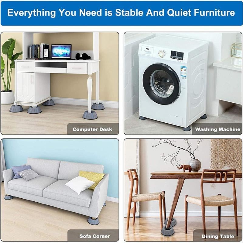 BowLift | Anti-Vibration Washing Machine Support (4 Pieces)