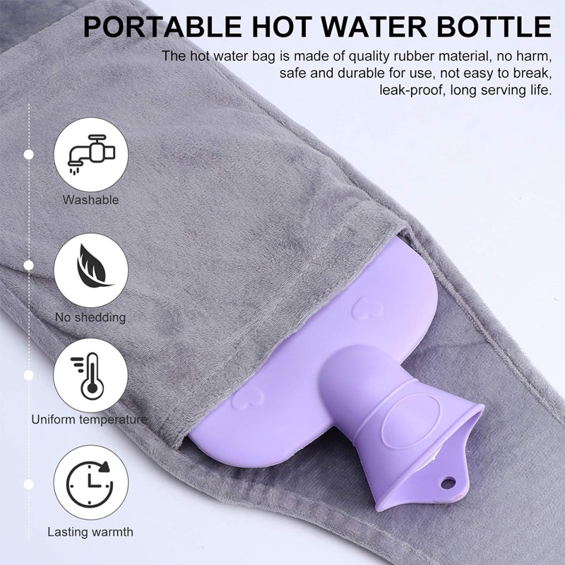 BowLift | Plush Refillable Hot Water Bottle Belt