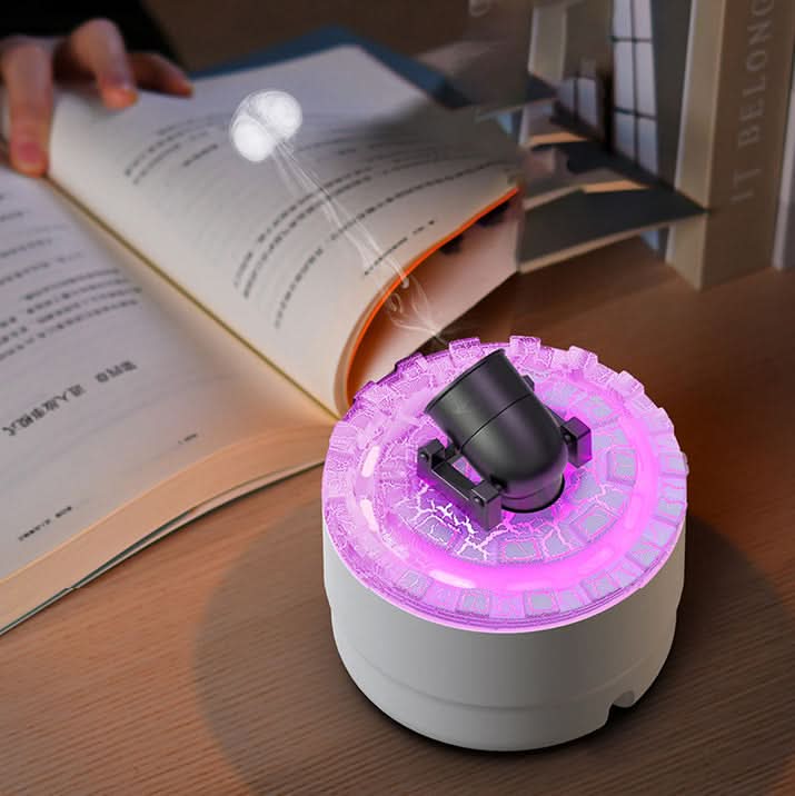 BowLift | Lava Cannon Humidifier Aroma Diffuser with Mist Night Light