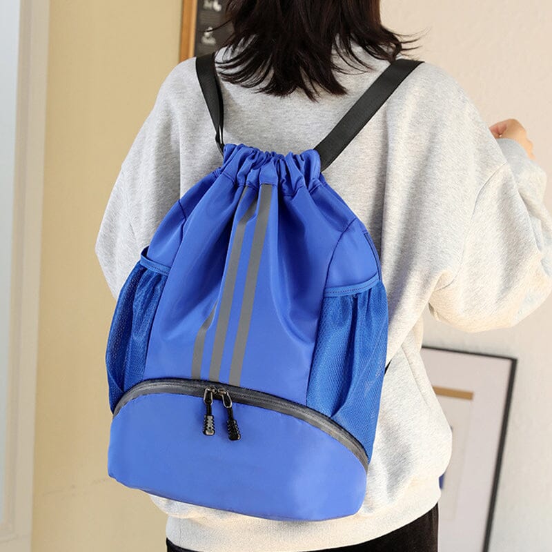 BowLift | Large Nylon Drawstring Tote Backpack