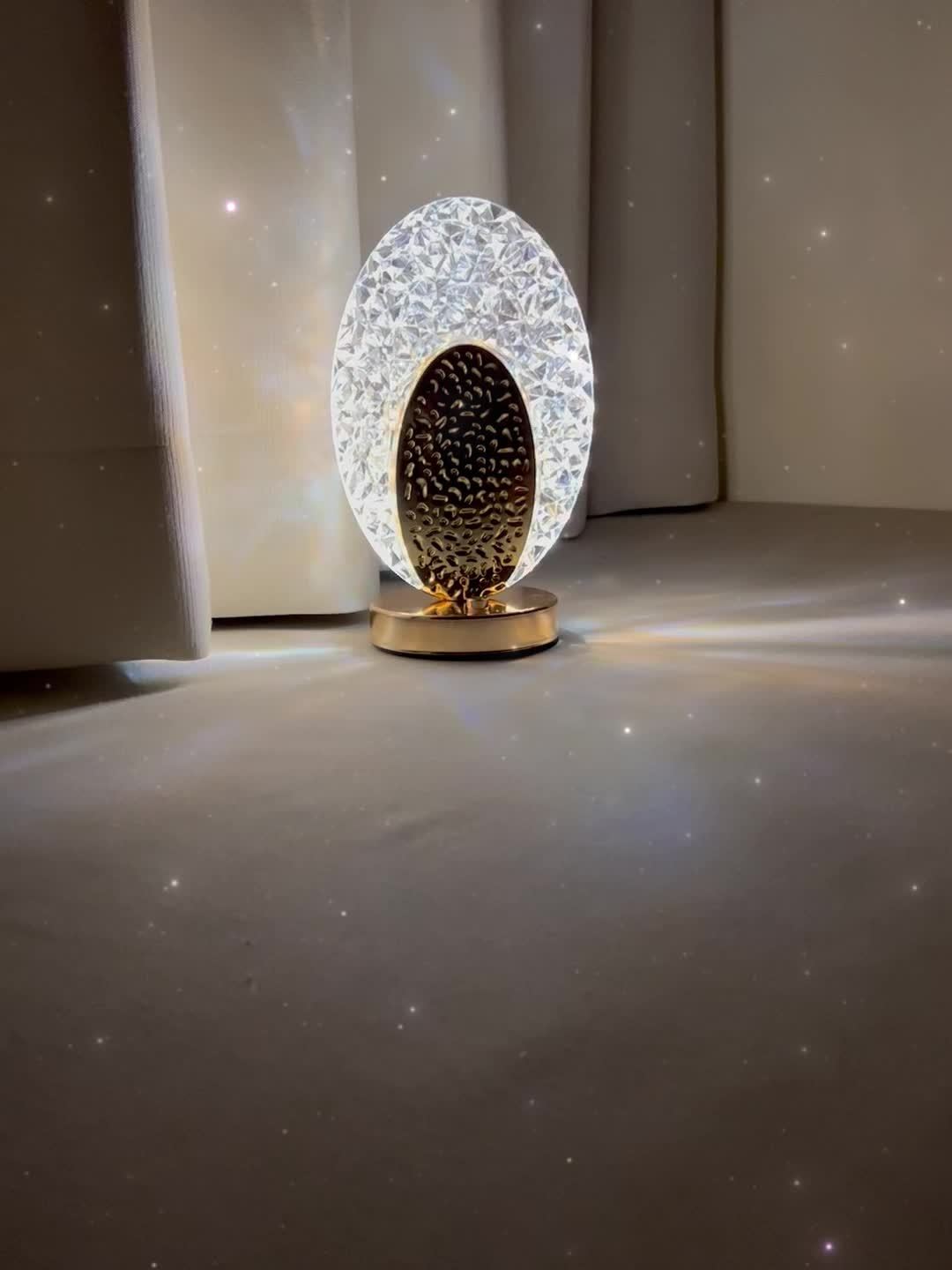 FeatherLamp - USB Touch Table Lamp with Unique Feather Design Bowlift