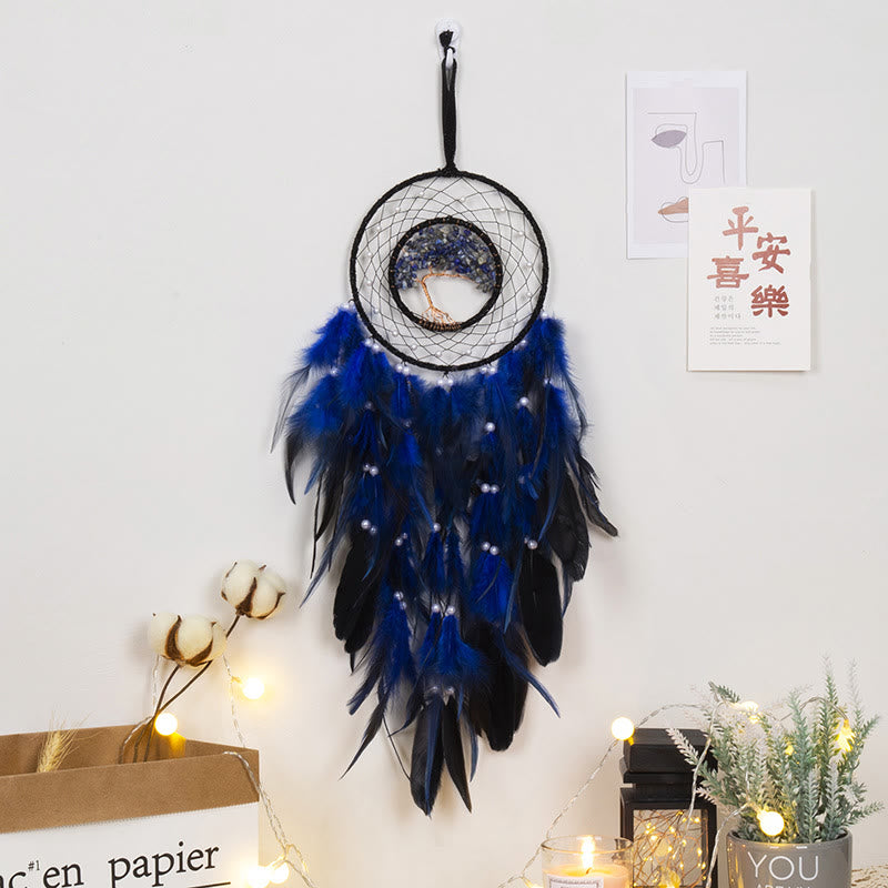BowLift | Frendorf Crystal Tree of Life Feather Glow Dreamcatcher