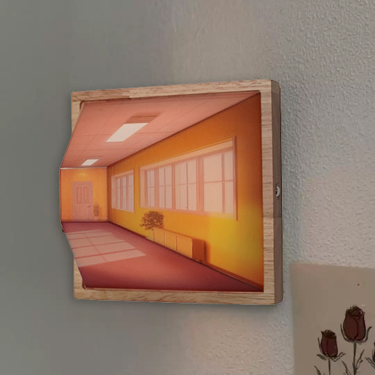 BowLift | 3D Glasses-Free Gallery Optical Illusion Wall Lamp & Night Light