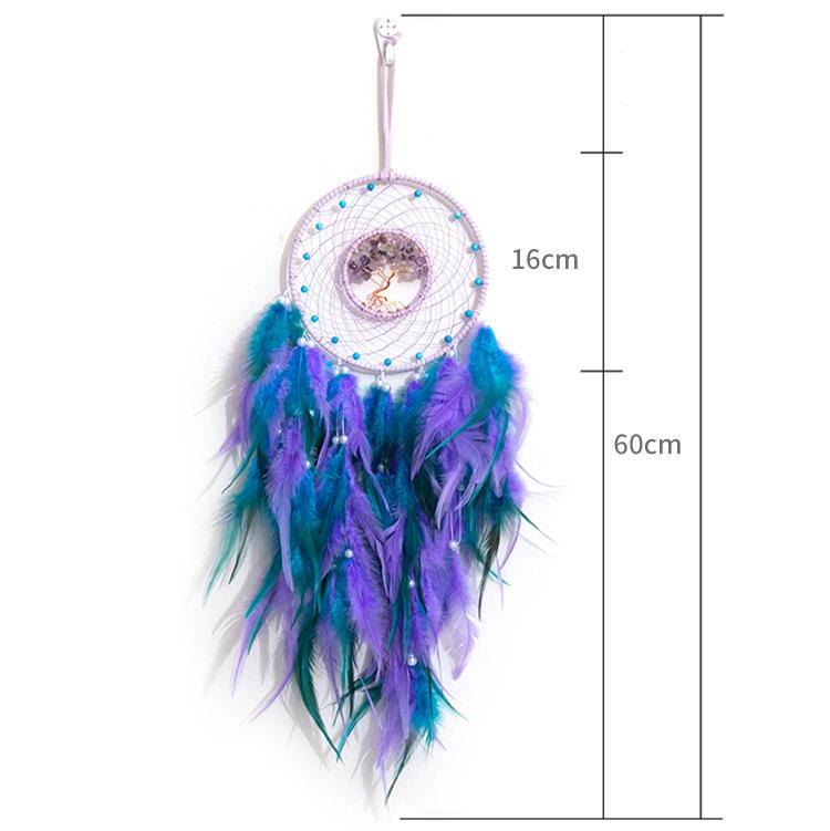 BowLift | Frendorf Crystal Tree of Life Feather Glow Dreamcatcher