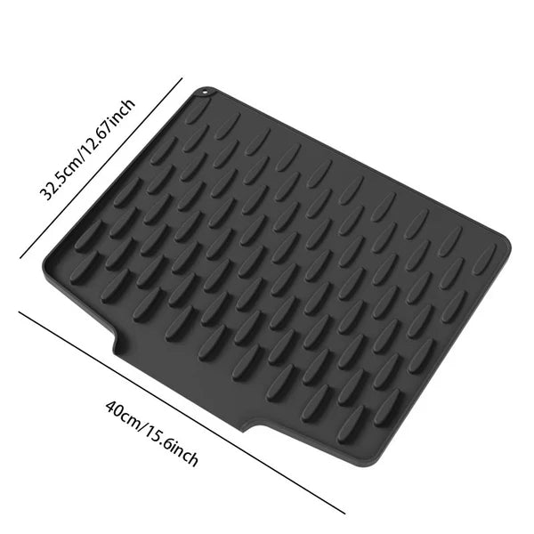 BowLift | Angled Silicone Drip Mat - Heat Resistant and Non-Slip