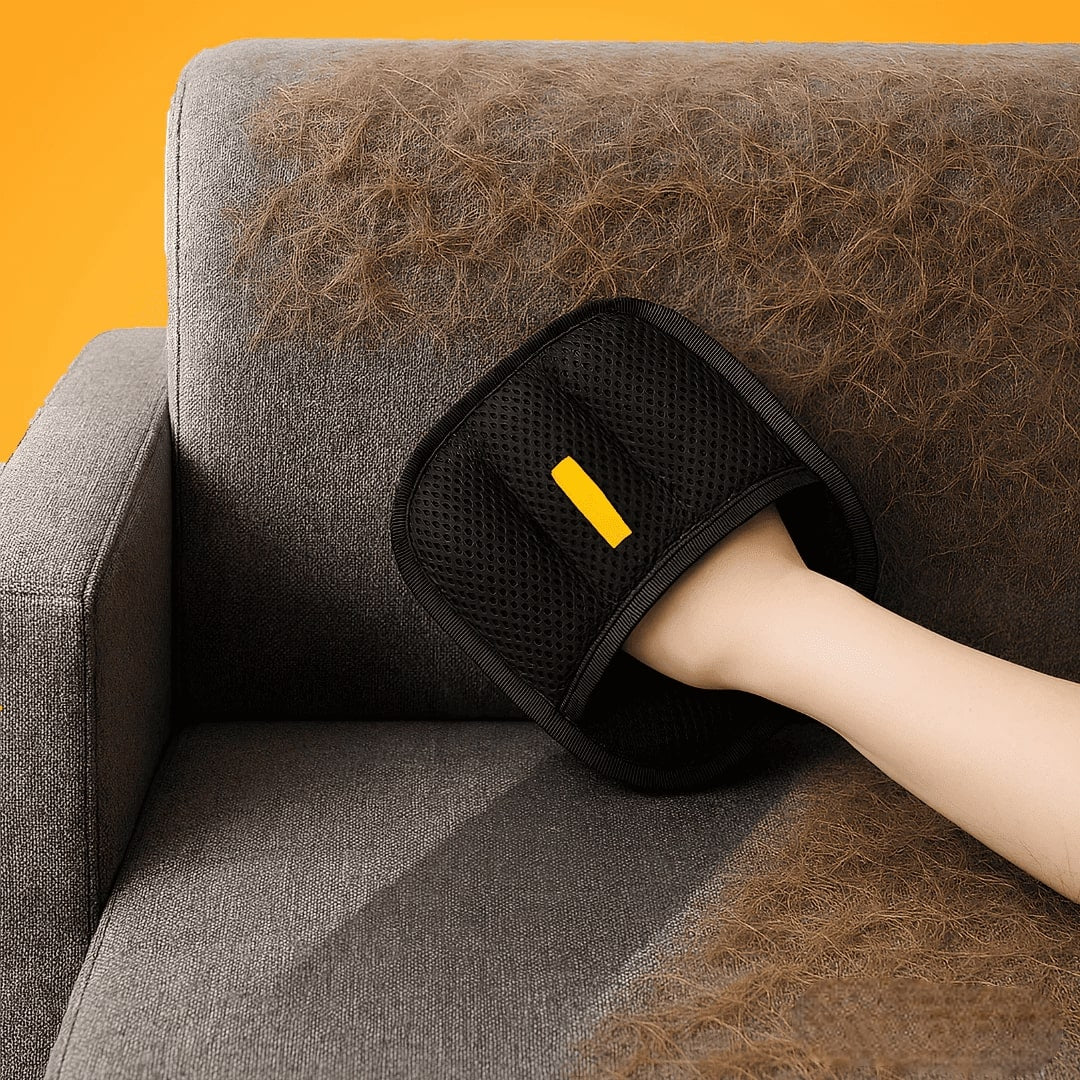 BowLift | FurEase – Pet Hair Removal Glove for All Coat Types | Gentle Grooming & Shedding Solution