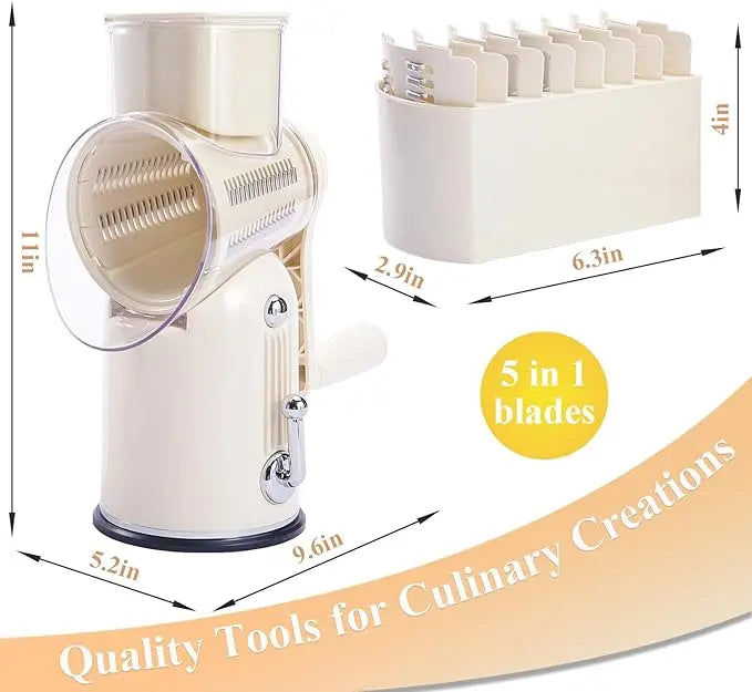 BowLift | 5-in-1 Kitchen Chopper – Effortless Cutting, Dicing and Chopping