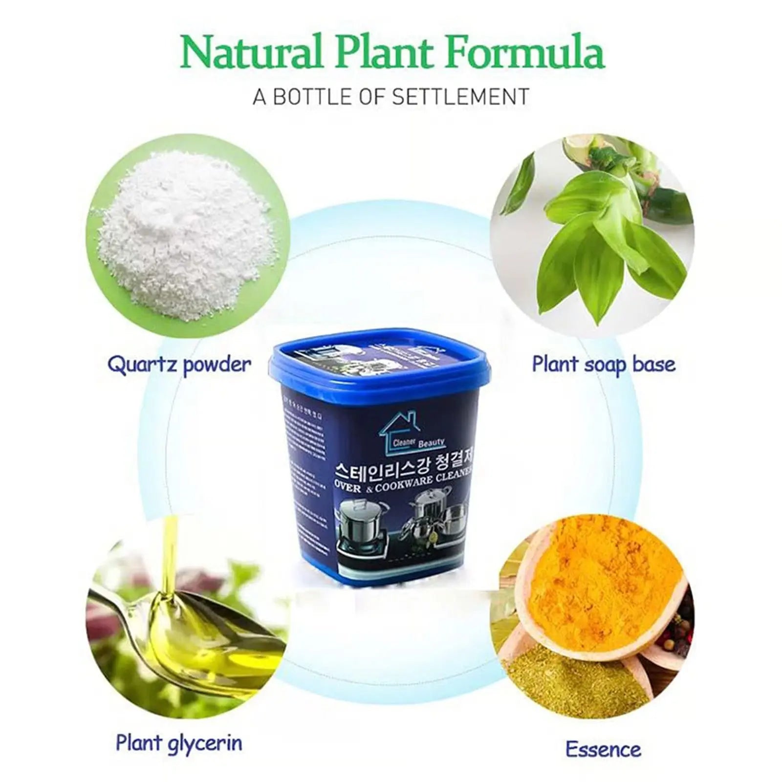 BowLift | 500 g Stainless Steel Cleaning Paste – Cleans, Polishes & PRedects in one step!