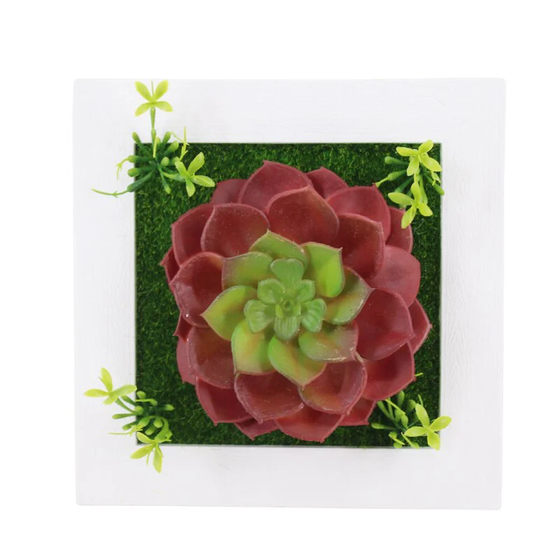 BowLift | GreenFrame Wall Decoration – 3D Art Plant in Modern Hanging Frame