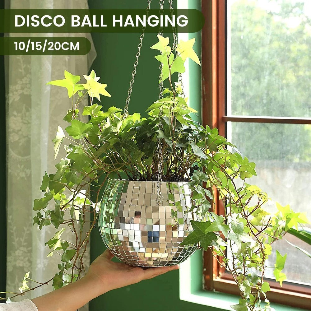 BowLift | Disco Ball Hanging Planter