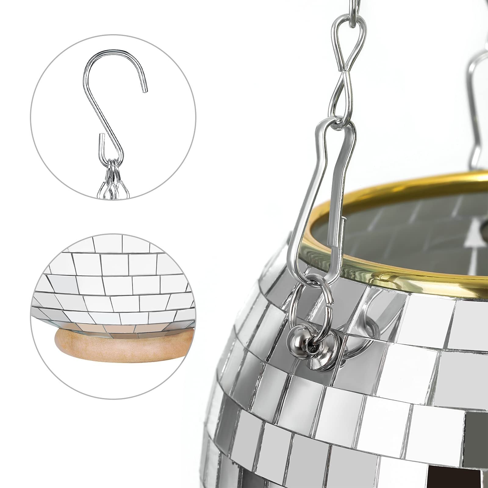 BowLift | Disco Ball Hanging Planter