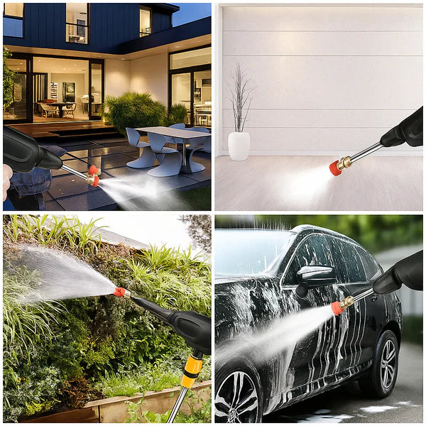 BowLift | Portable 48V Battery Pressure Washer | Powerful, Lightweight and Ideal for Cleaning Cars, Gardens and Outdoor Surfaces