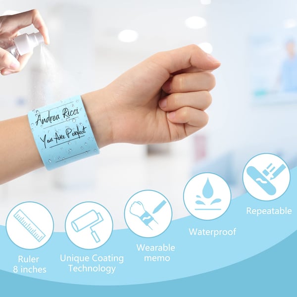 BowLift | Reusable Erasable To Do List Silicone Wristband