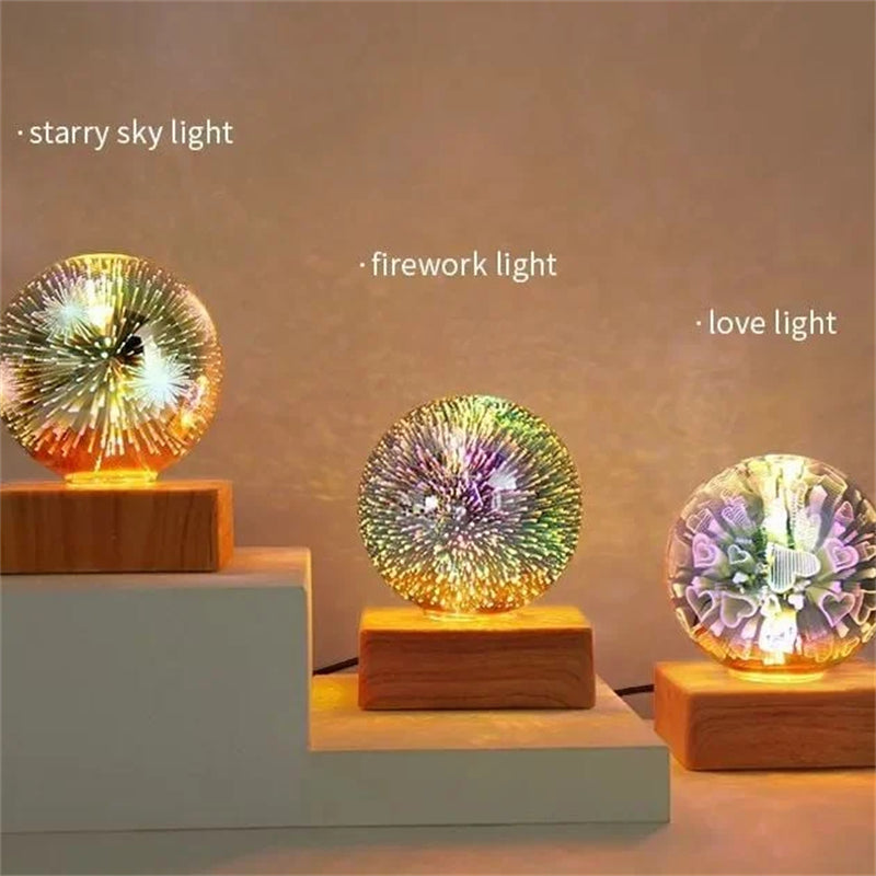 BowLift | Colorful LED Crystal Ball Night Lamp