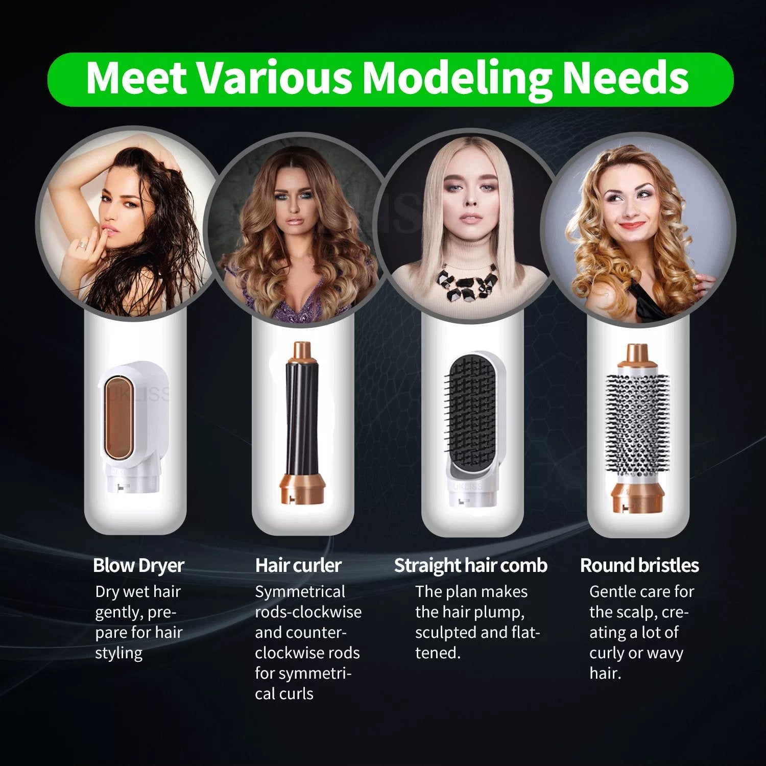 BowLift | FusionStyler Versatile, Efficient, All-in-One Hairstyler