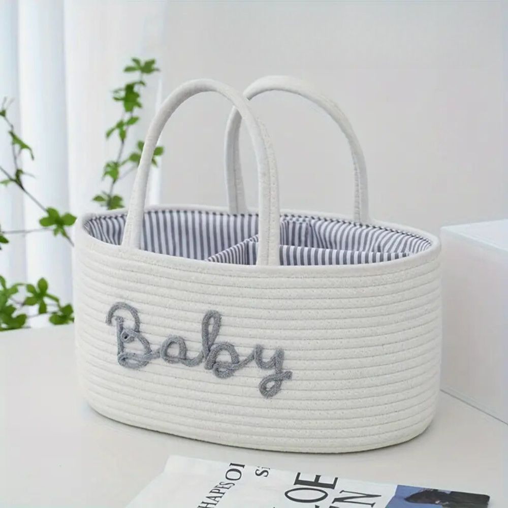 BowLift | Cotton Rope Baby Caddy Organizer