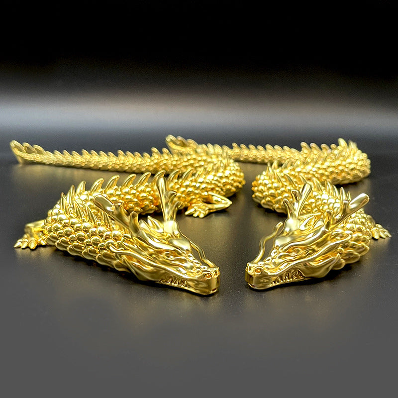 BowLift | Golden Dragon with Movable Joints