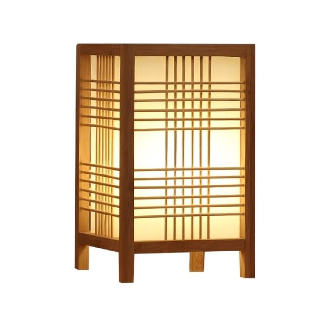 BowLift | Japanese LED Table Lamp made of Bamboo