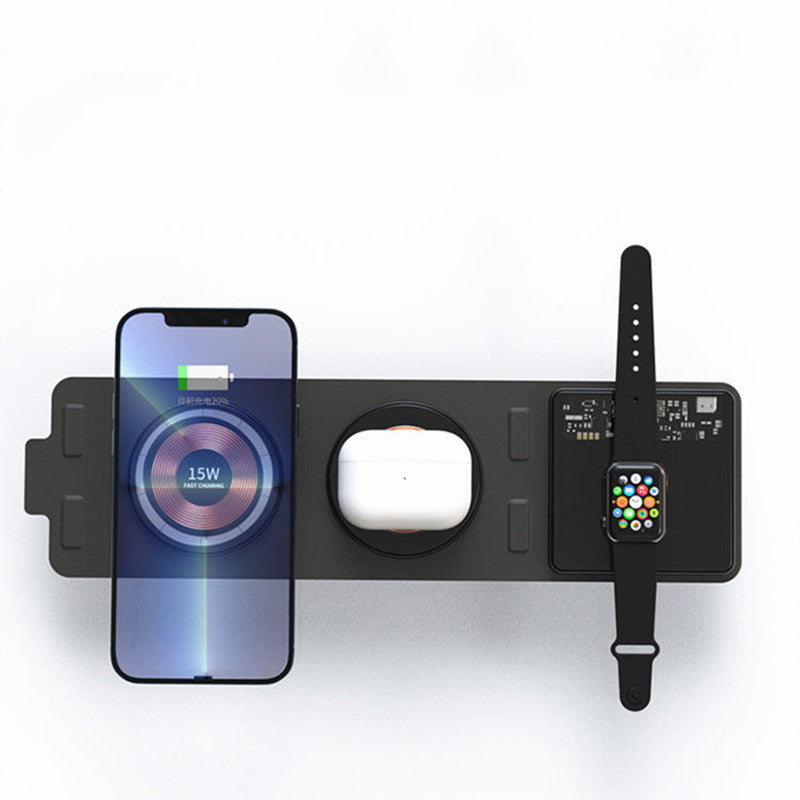 BowLift | 3-In-1 Folding Portable Magnetic Wireless Charger