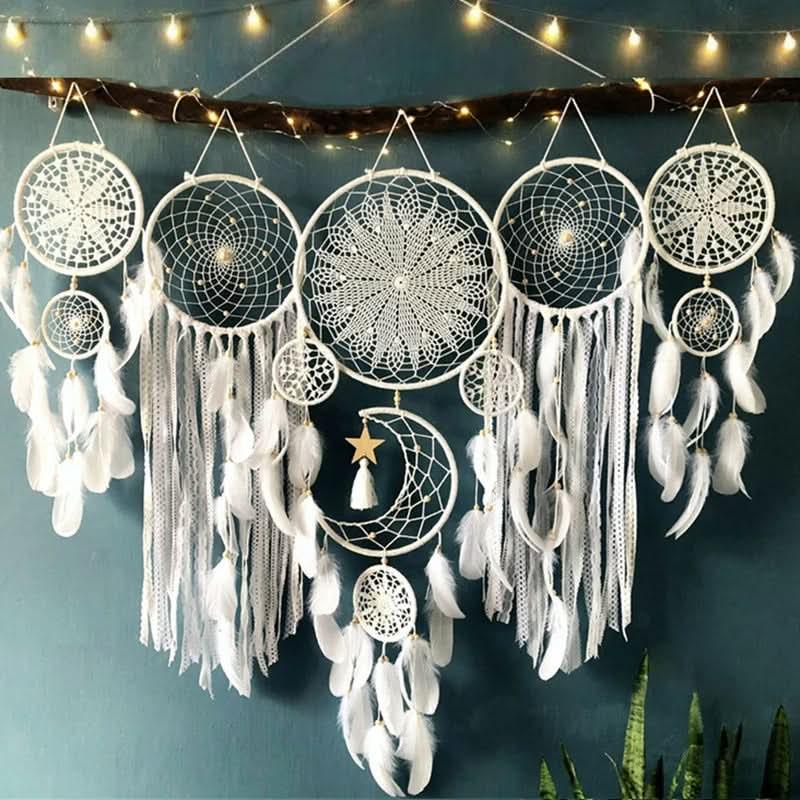 BowLift | Bohemian Dreamcatcher Wall Hanging Set, 5 Pieces