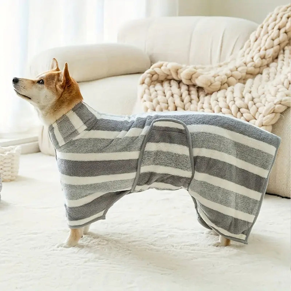 BowLift | Gentle Touch Dog Drying Towel Robe