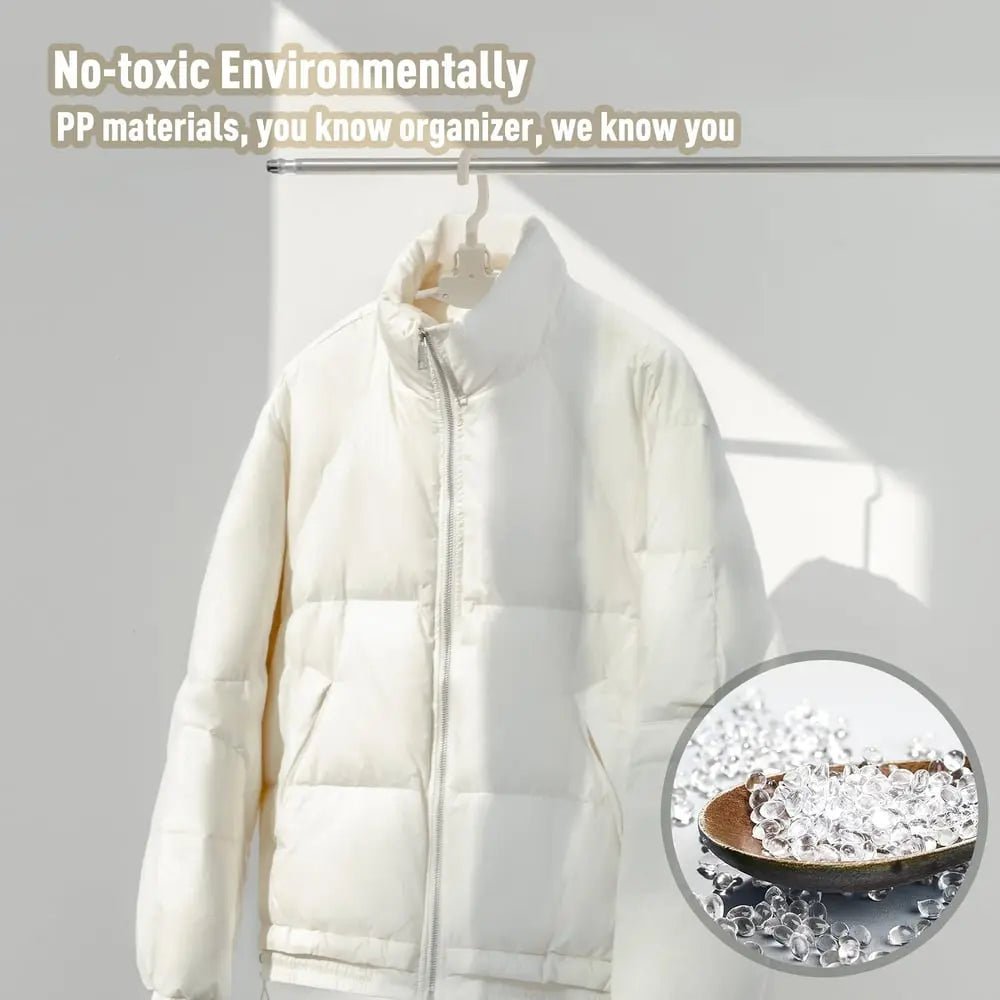 BowLift | 5+5 | Foldable Clothes Hanger – Compact, Stable & Ideal for Travel