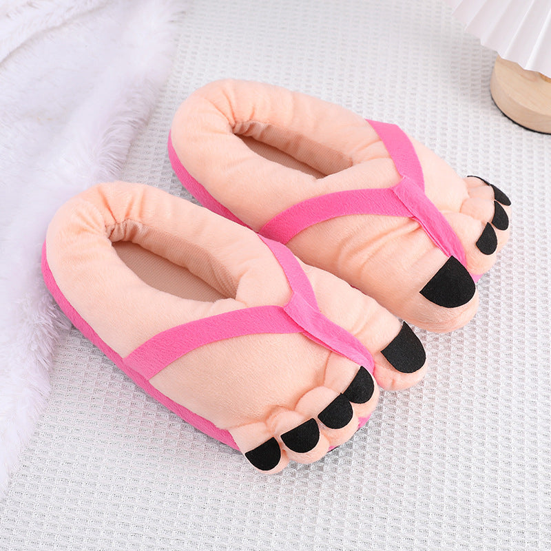 BowLift | Funny Foot Plush Novelty Slippers