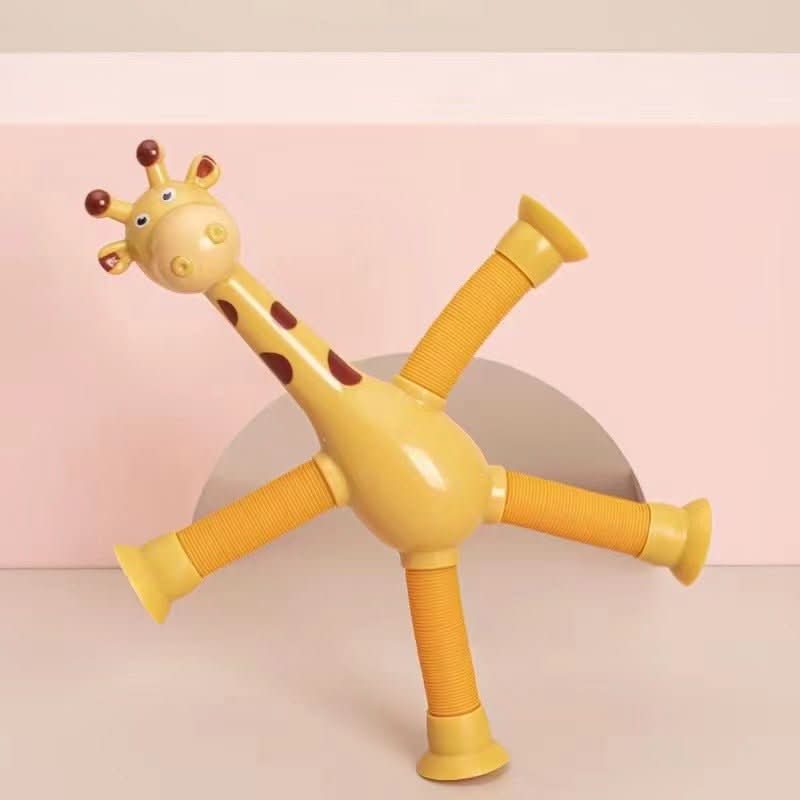 BowLift | FlexiGiraffe – Expandable suction cup toy for creative children