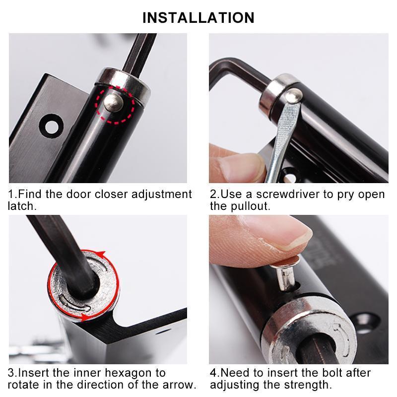 BowLift | Automatic Door Self-Closing Hinge