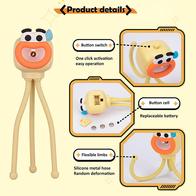 BowLift | Adjustable Octopus Night Lamp Phone Holder