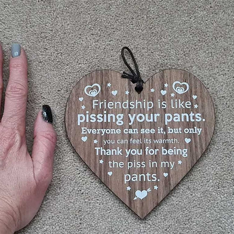 BowLift | Friendship Wood Pendant Christmas Tree Decor