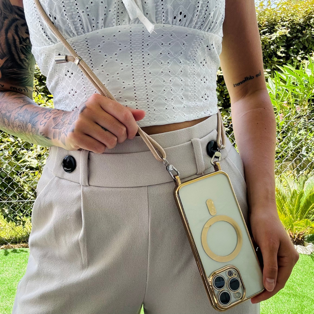 BowLift | iPhone Best MagSafe Shoulder Case - "Saint"