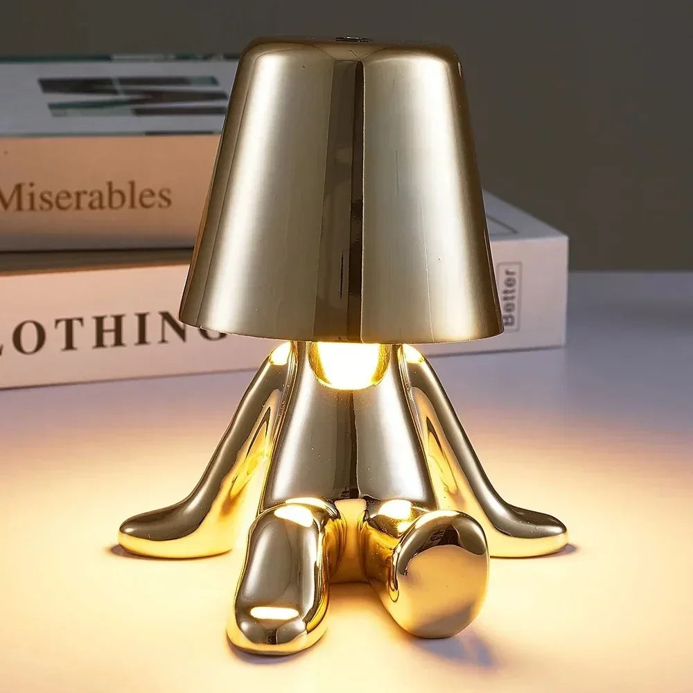 BowLift | Little Golden Man Table Lamp